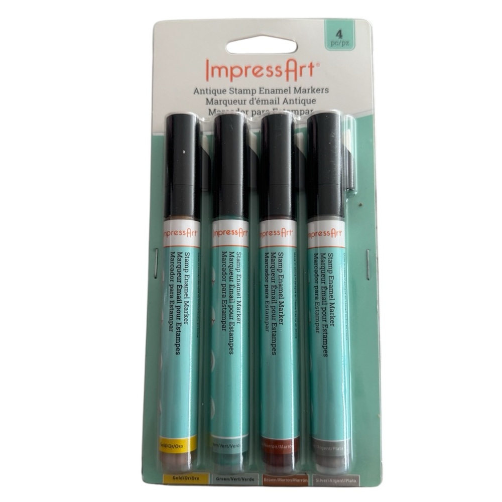 BNWOT ImpressArt Enamel Markers Set
